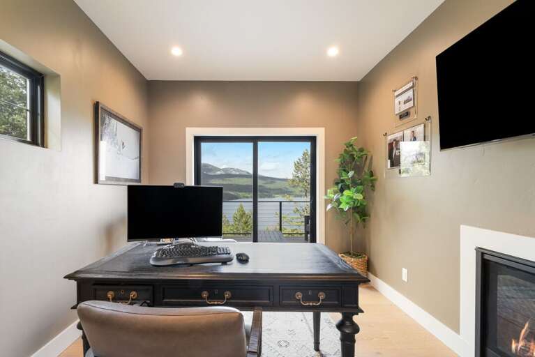Dedicated work are with desk | Interior