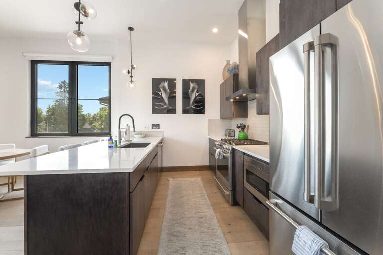 Fully equipped kitchen with modern appliances | Interior