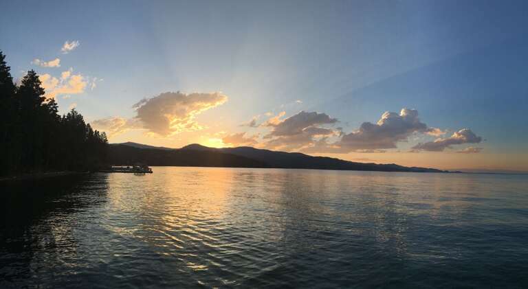 Flathead Lake Sunset
