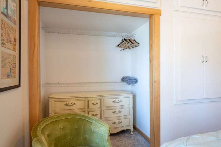 Large closet for all attire I Upper Level