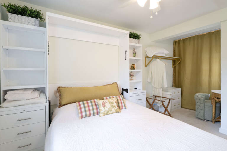 Queen Murphy bed. | Main Level