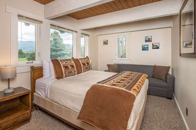 Primary Bedroom with additional seating | Main Level