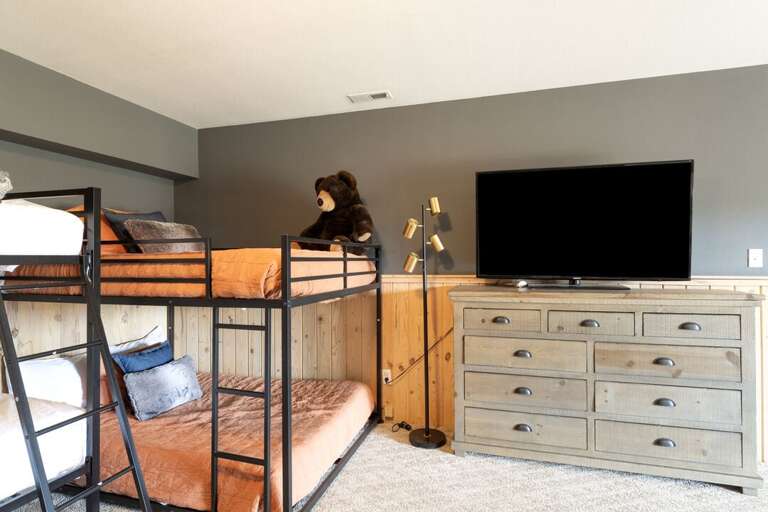 Full over full bunk bed. | Lower Level