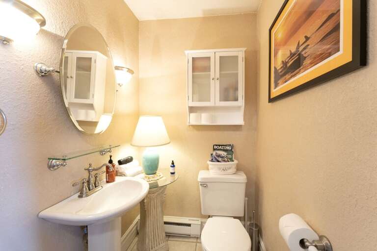 Half bath. | First Level