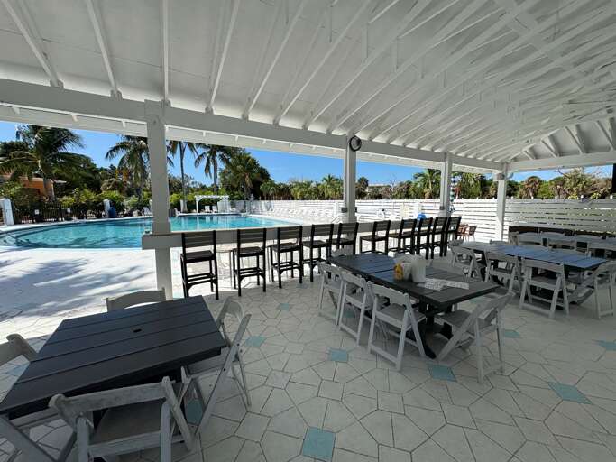 The Island Club - Our guests have access to a lap pool on one side