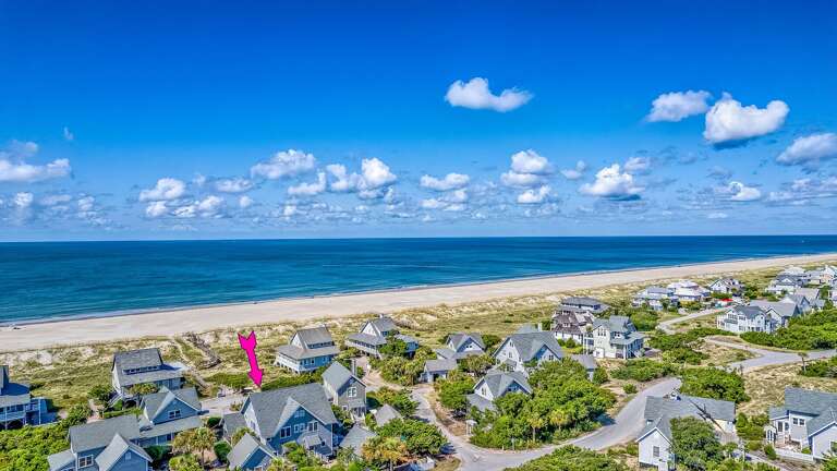 Seaside Vacation Rentals, Sandy Shores, Serene Sky