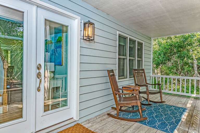 Porch With Rocking Chairs And Sliding Door Porch With Rocking Chairs And Sliding Door