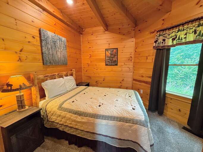 Main level Queen bedroom