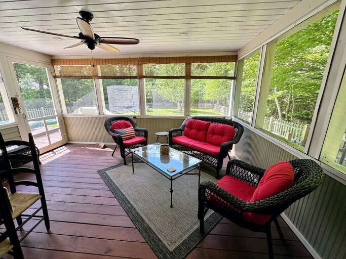Screened porch