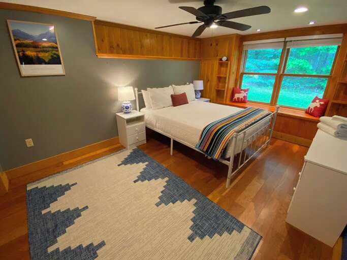 Bedroom 5 on lower level with Queen bed