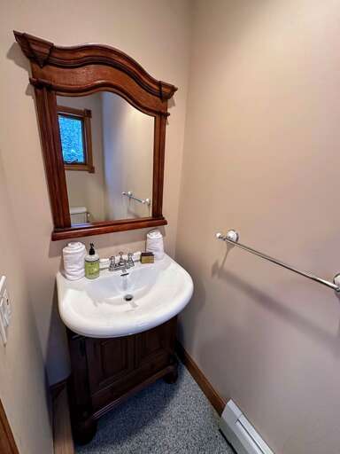 Half bath located on 2nd level