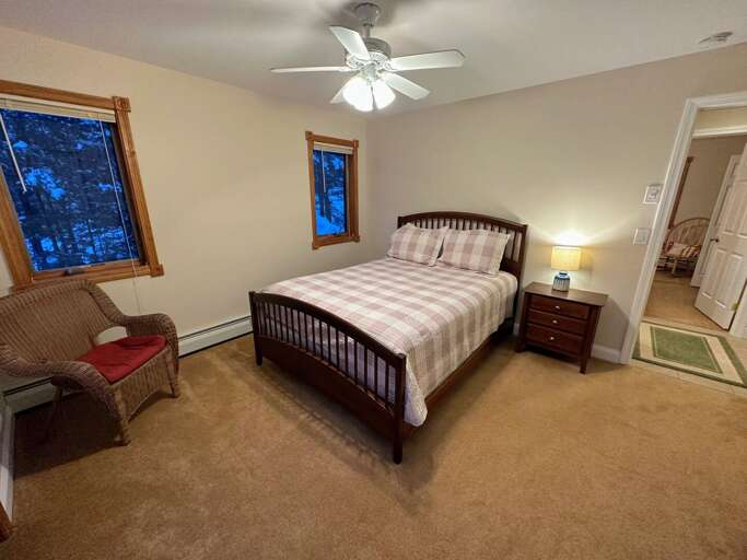 Bedroom 2 with queen bed, 1st level