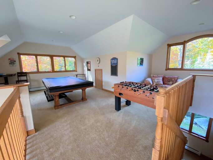 Pool and Foosball tables