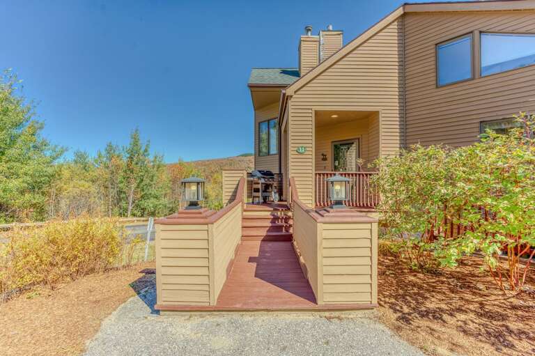 Access from parking area