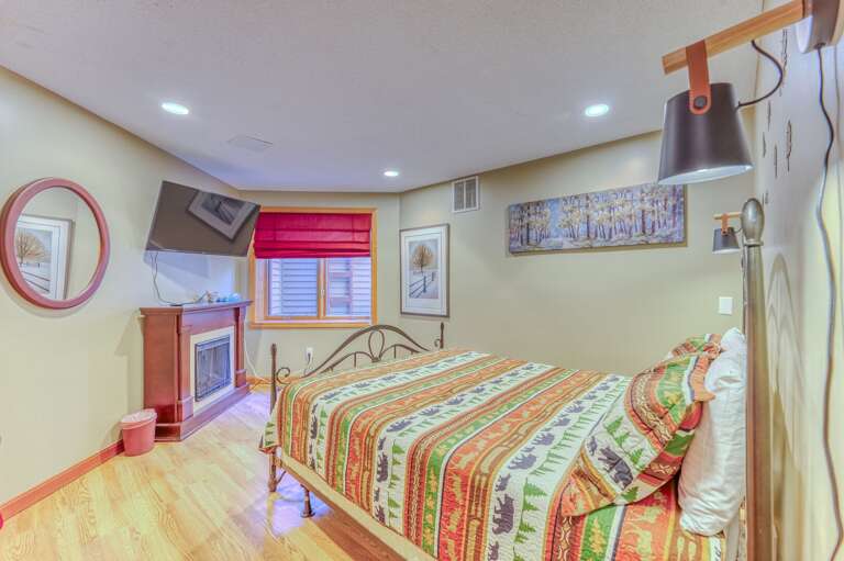 Lower level Queen Bedroom