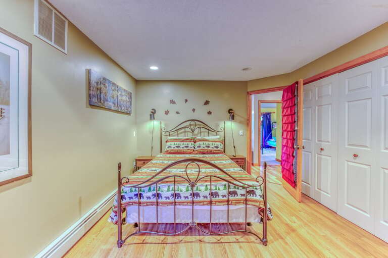Lower level Queen Bedroom