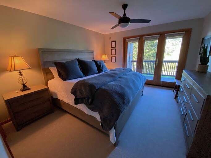 Lower level king bedroom