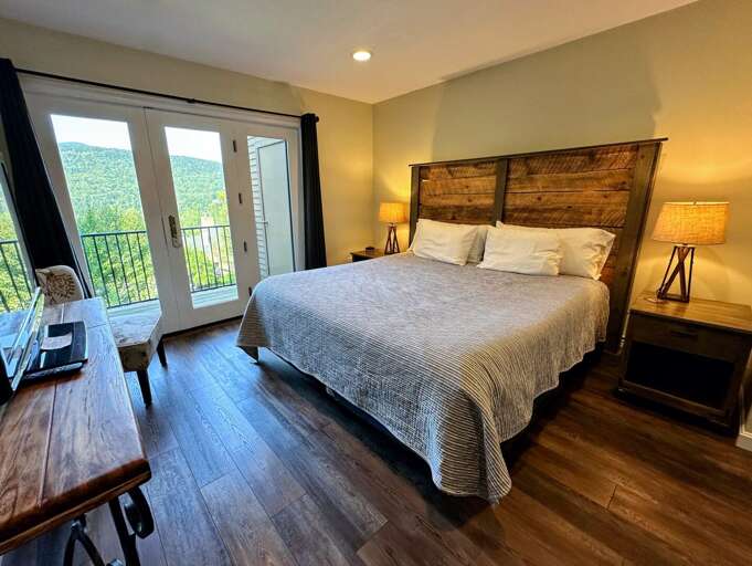 Main level King bedroom with private bath