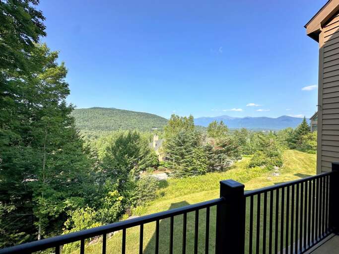 View from main level deck