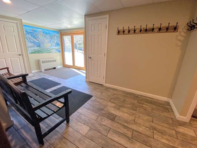 Lower Level: Extra living space and game room.