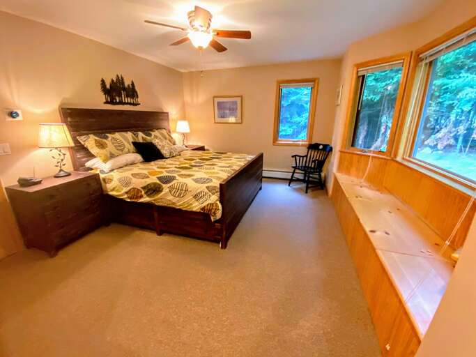Guest Bedroom #2: Located on the main level and features a King size bed. Sleeps 2.