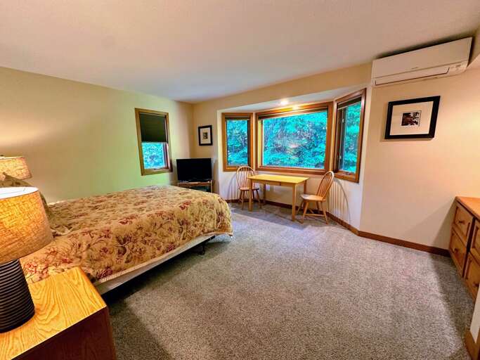 Main level queen bedroom