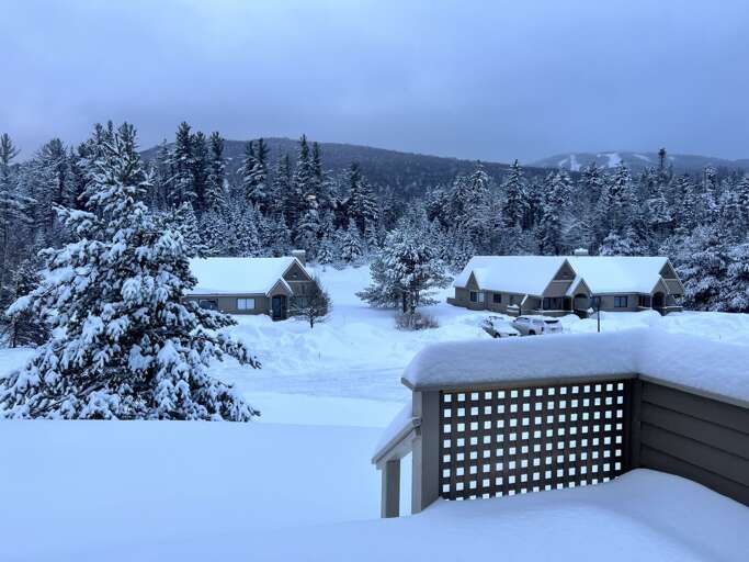 A village-like setting