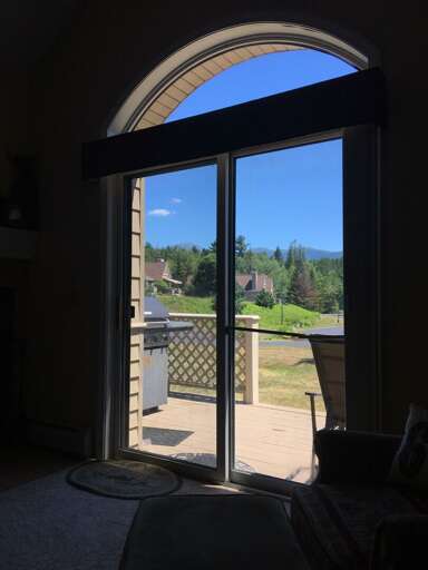 Views of the Presidentials from the back patio!