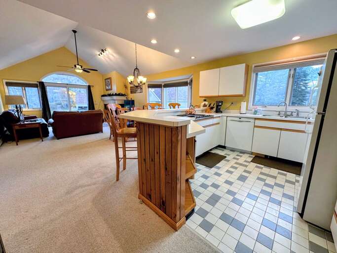 Fully stocked for all your cooking needs and offers a drip coffee maker.