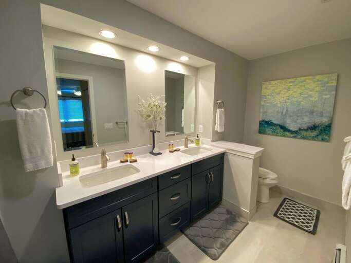 Bathroom #1 has a full bath located in the master with dual sinks. *updated bathroom!* Bathroom #1 has a full bath located in the master with dual sinks. *updated bathroom!*