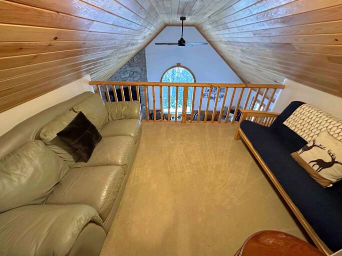Upper Level loft over Living Room