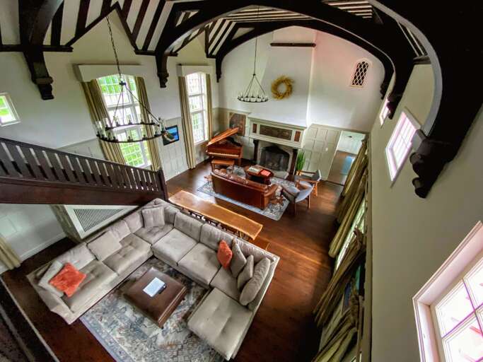 Great Room from above