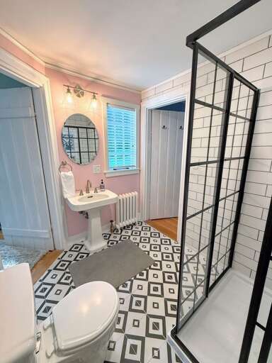Lower South shared bath