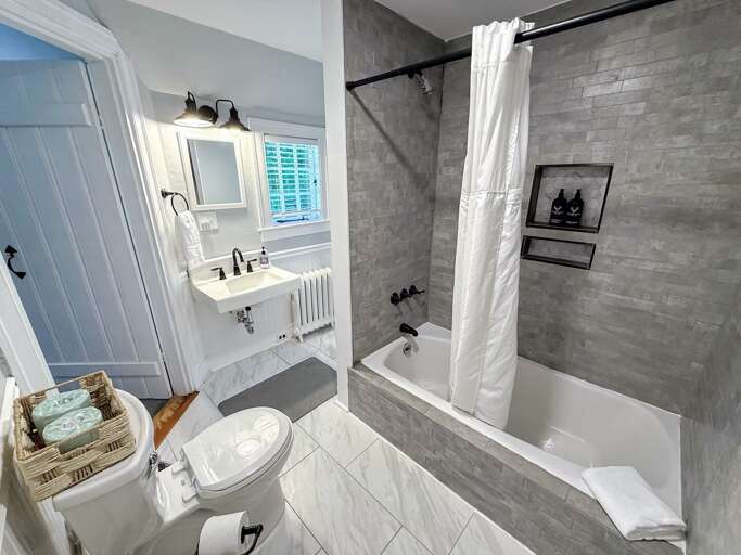 Upper South Shared Bath