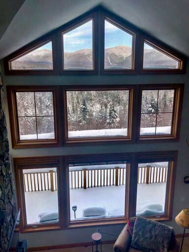 Views from living room (note: carpet has been replaced with hardwood on all of main level) Views from living room (note: carpet has been replaced with hardwood on all of main level)