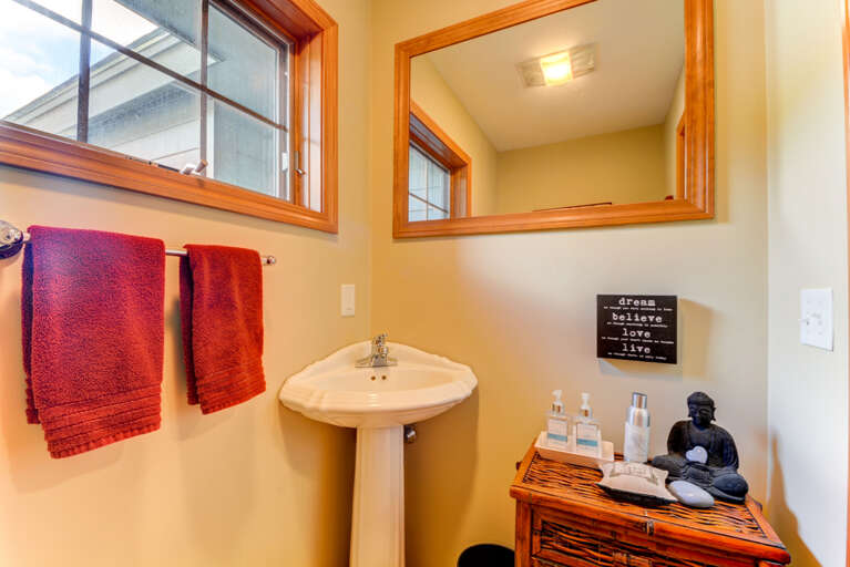 First of the four bathrooms. First of the four bathrooms.