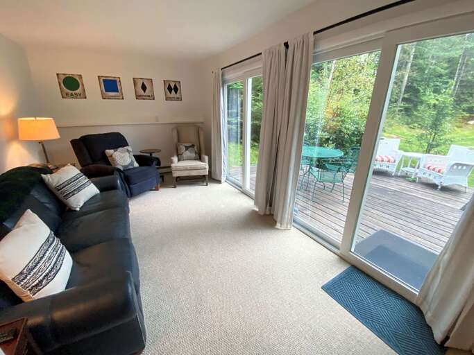 Lower Level living area - a closer view