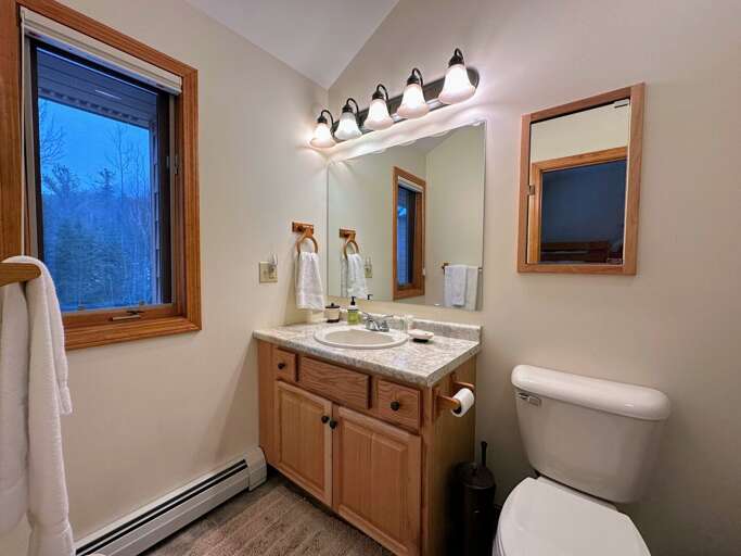 Full tab with a tub/shower combo.