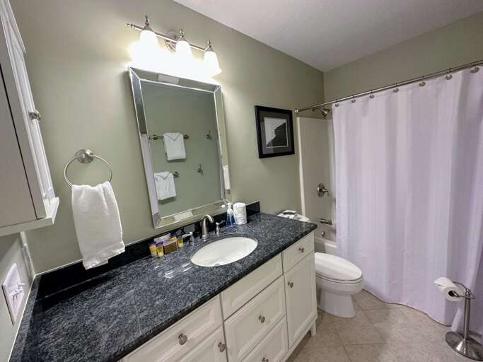 Shared full bath