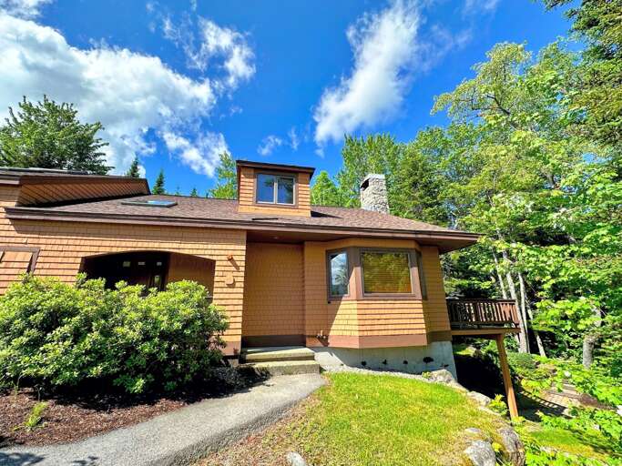 Front entry to the main level.