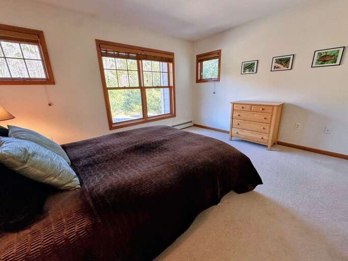 Upper Level Queen Bedroom 1 with private full bath