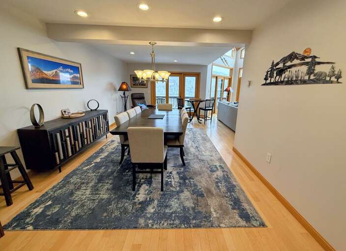 Dining Area and sitting area on Main Level
