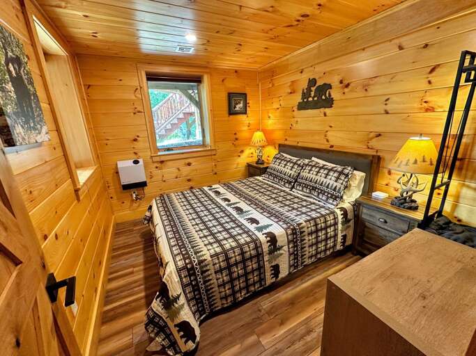 Lower level Queen Bedroom 2