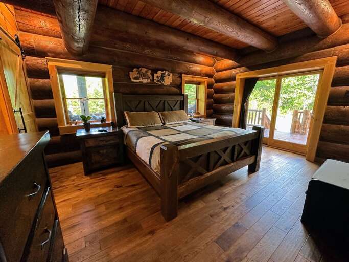 Main level King bedroom