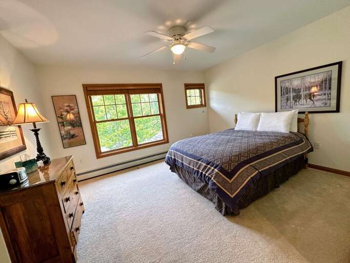 Upper Level Queen Bedroom with Private Bath