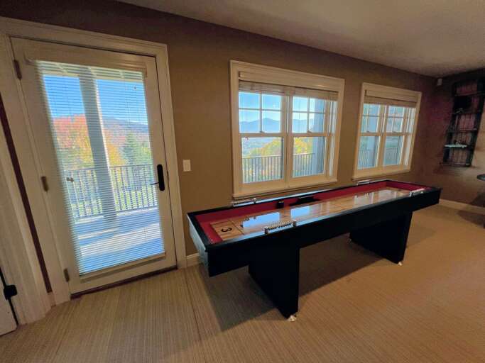 Shuffleboard with a view! Shuffleboard with a view!