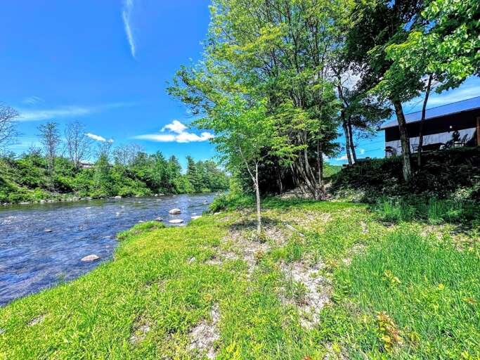 Riverside accommodations