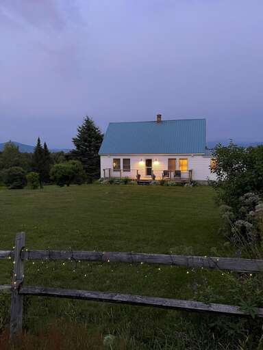 Cozy home in Whitefield, NH with mountain views and tons of open space!