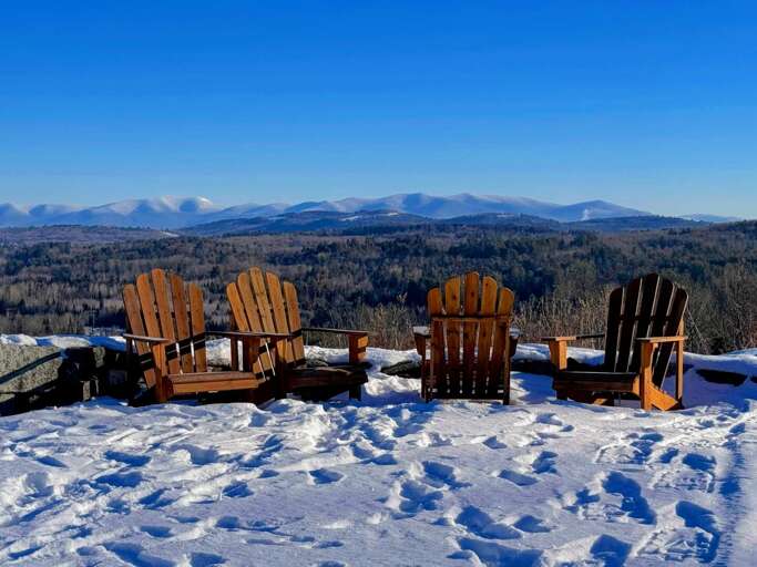 A sitting area to soak in the stunning views A sitting area to soak in the stunning views