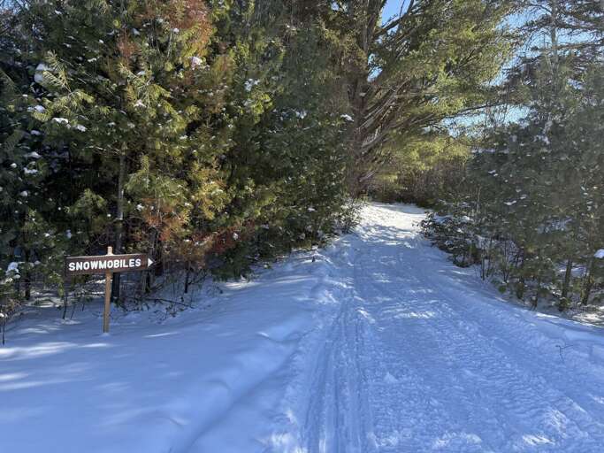 Direct snowmobile access (Corridor 11) from your backyard!